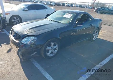 2001 Mercedes-Benz Slk 320 from USA, damaged, VIN WDBKK65F71F197538